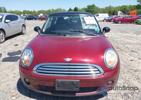2007 Mini Cooper z USA, uszkodzony, nr VIN WMWMF33597TT58390